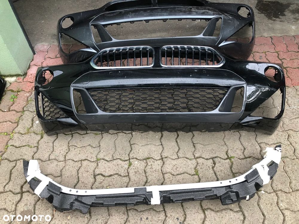 BMW X1 U11 X2 U10 M-PAKIET pianka ABSORBER ZDERZAKA PRZÓD +czujnik pieszych - 10