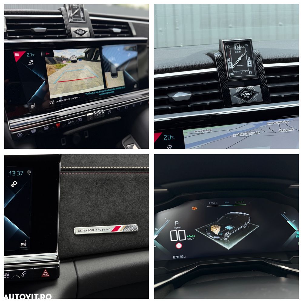 DS Automobiles DS 9 1.6 PHeV FWD 250 EAT8 PERFORMANCE Line + - 7