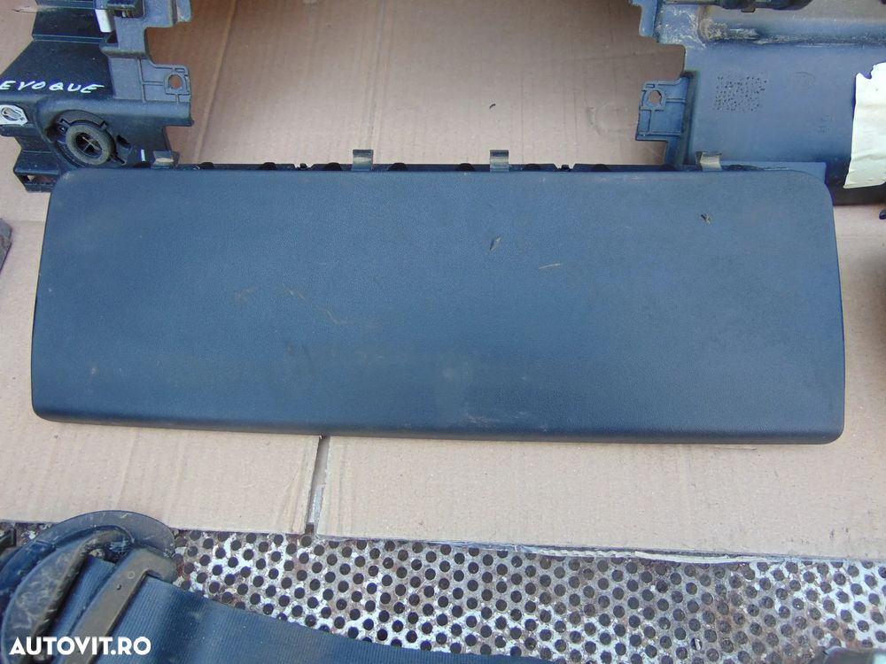 Plansa Bord Range Rover Evoque 2012-2018 aibag sofer pasager genunchi centuri stanga dreapta - 8