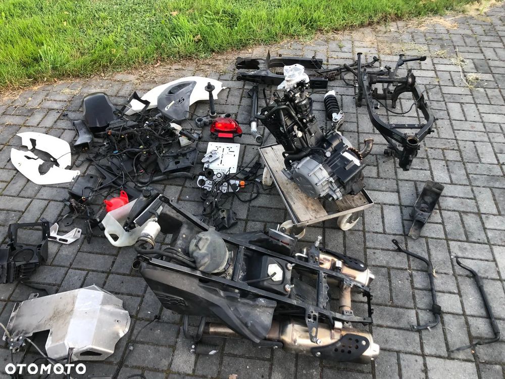 BMW G 650 GS pług osłona bok uchwyt  pompa - 1