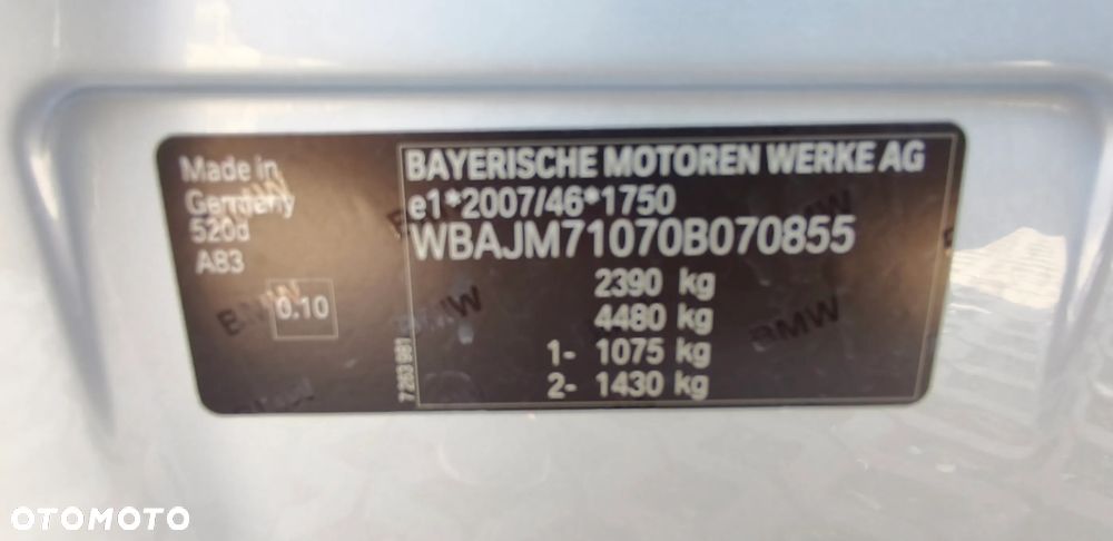 BMW Seria 5 520d Efficient Dynamics Luxury Line - 18