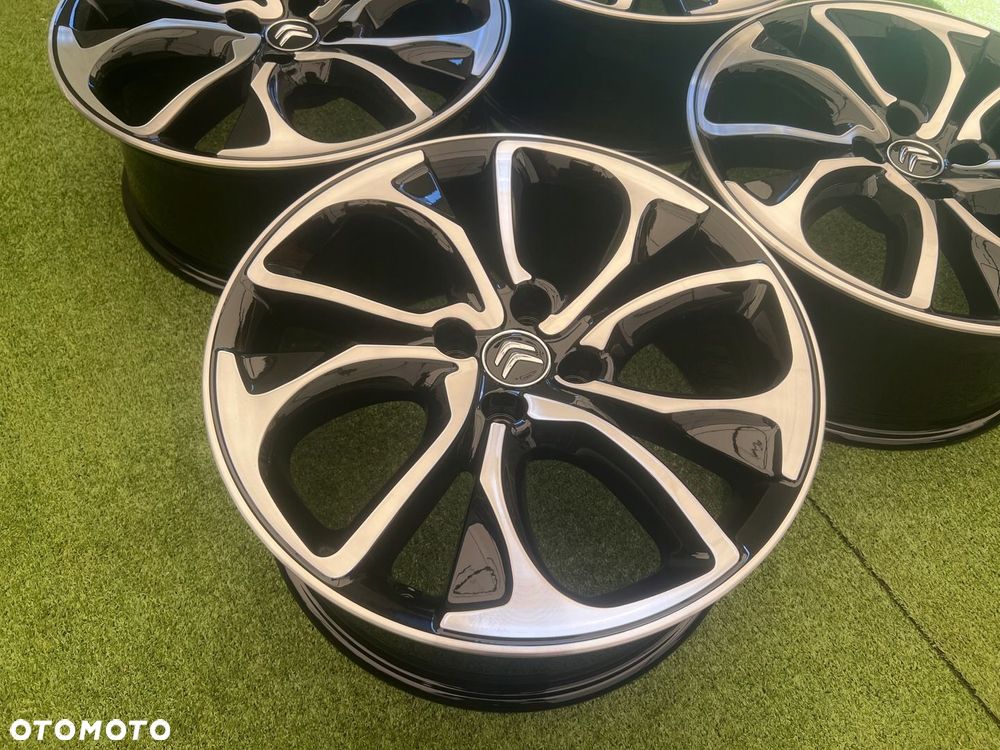KOMPLET FELG FELGI CITROEN C4 DS3 DS4 PEUGEOT 208 2008 18 ET29 ORYGINALNE - 1