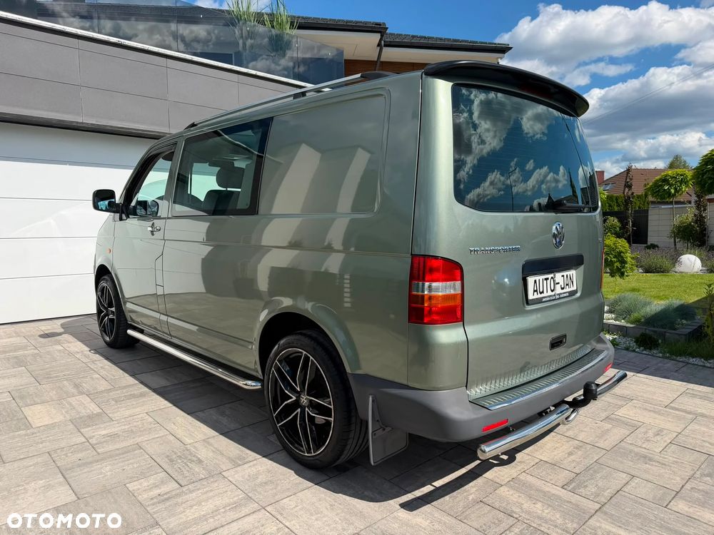 Volkswagen TRANSPORTER T5 1.9TDI Klima Elektryka Duża Navi Rury Brygadówka Dubel Kabina Klapa Hak - 30