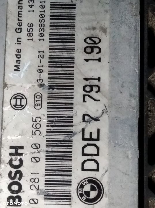Komputer  Sterownik silnika BMW E46 0281010565 - 2