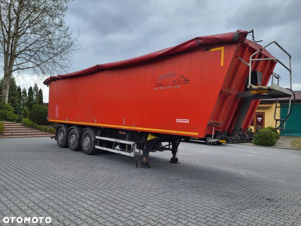 Kempf Wywrotka Aluminiowa 60m3 Oś Podnoszona - 3