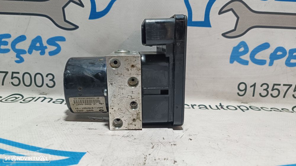 ABS MODULO BLOCO HIDRAULICO BMW SERIE 3 E90 320D 16V 177CV N47D20A 3451679152101 679152101 6791521 E91 E92 E93 X3 E83 SERIE 1 E81 E82 E87 E88 - 2