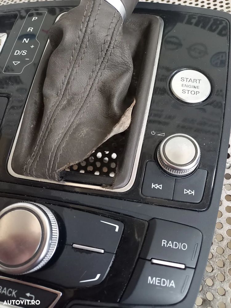 Consola MMI 3G+ Audi A6 4G C7 A7 An 2012-2013-2014-2015-2016-2017-2018 Volan Stanga Cod 4GB - 6