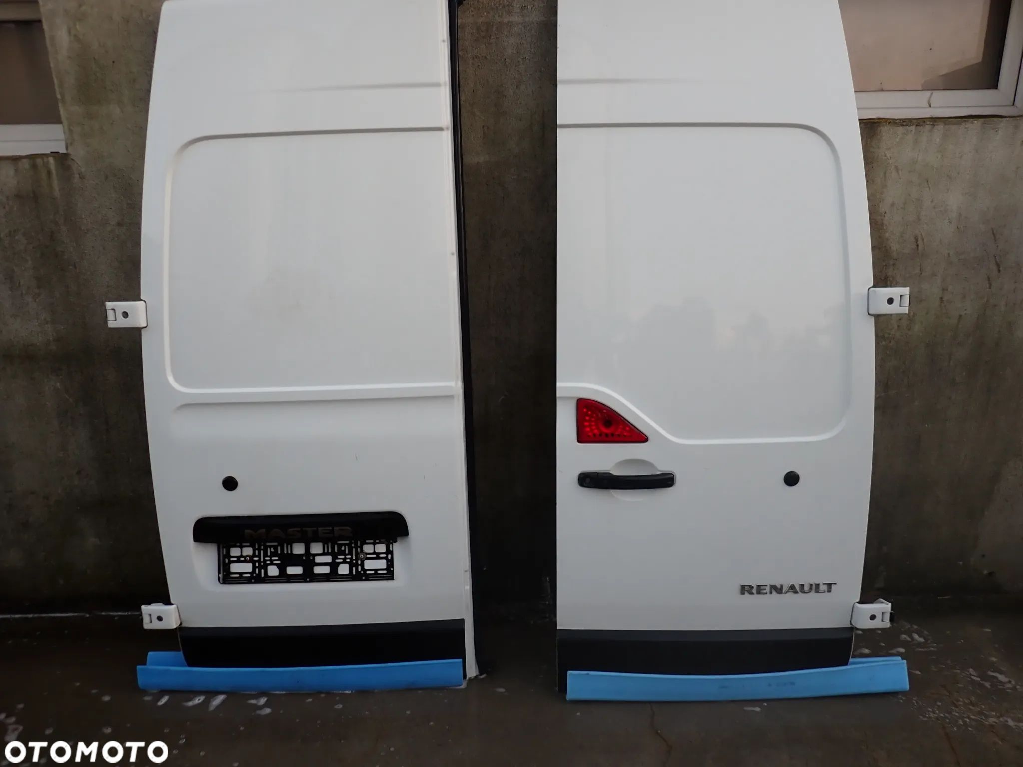 Master 3 4 Movano NV400 Drzwi Tylne Do Chłodni Białe - 1