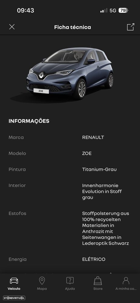 Renault Zoe (c/ Bateria) Z.E. 50 INTENS - 37