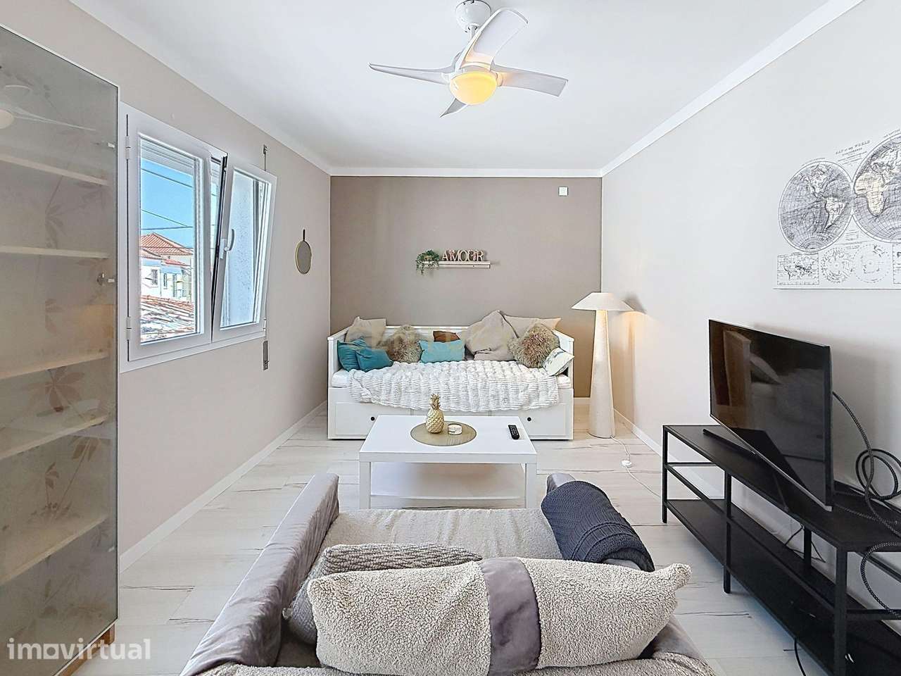 Apartamento T2 para Arrendamento | Vista Mar | Pederneira, Nazaré - Grande imagem: 3/52