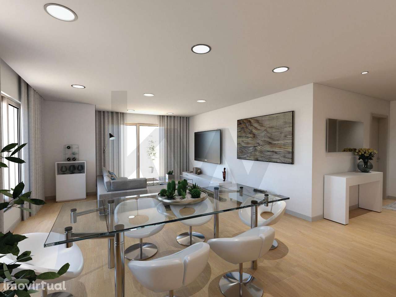 Apartamento T3 +1 Duplex com varanda, terraço e box em construção – Po - Grande imagem: 4/26