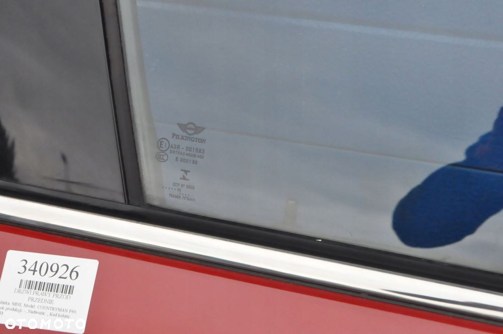 MINI COUNTRYMAN F60 DRZWI PRAWY PRZÓD PRZEDNIE B63 - 7