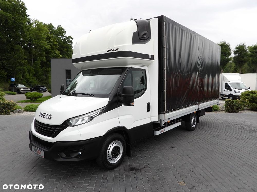 Iveco DAILY 35S18 PLANDEKA 10 PALET WEBASTO TEMPOMAT NAWIGACJA LEDY KLIMATYZACJA  180KM - 20