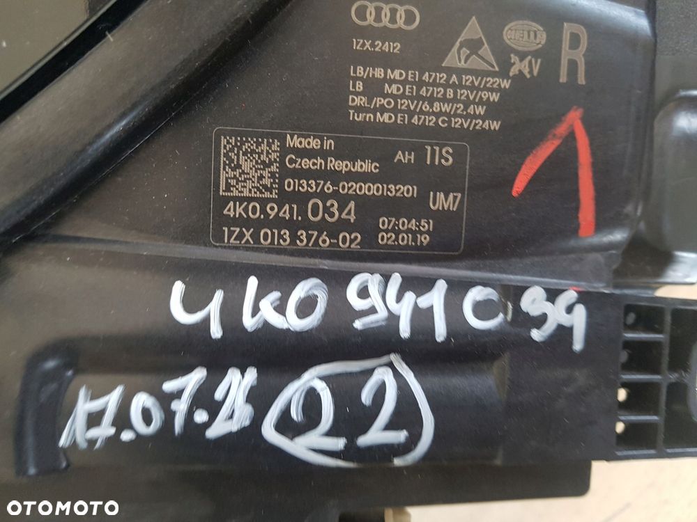 audi a6 c8 reflektor full led matrix 4k0941034 - 5