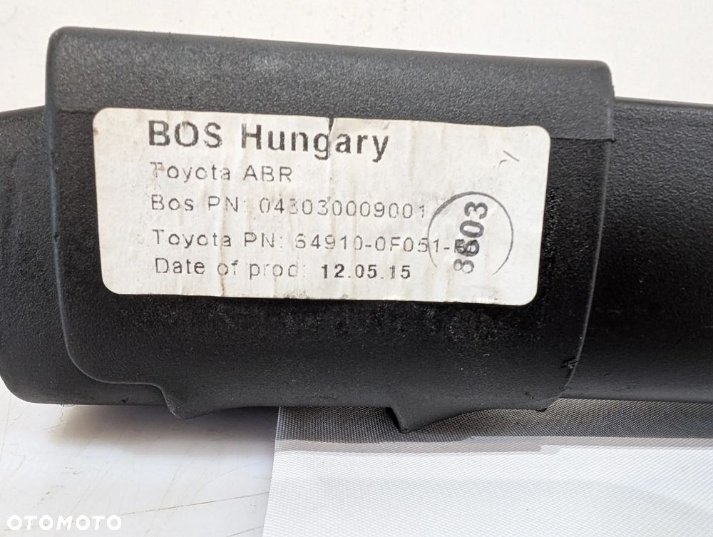 TOYOTA VERSO LIFT ROLETA BAGAŻNIKA 64910-0F051-B0 - 5