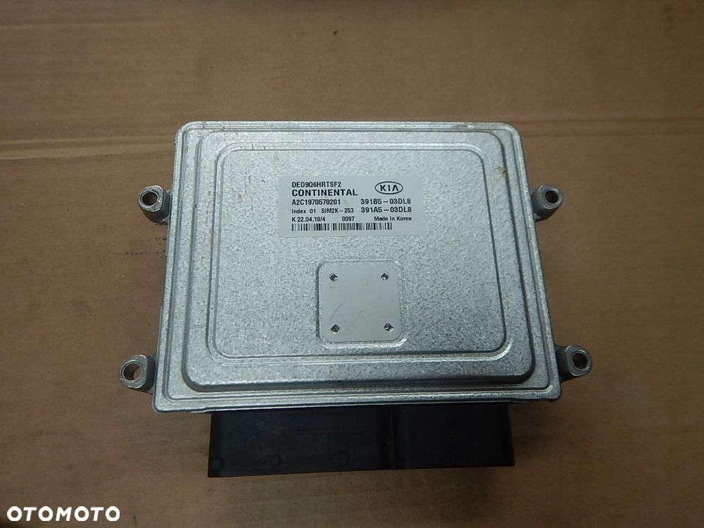 STEROWNIK KOMPUTER KIA NIRO I 1.6 GDI HYBRID 391B5-03DL8 - 4