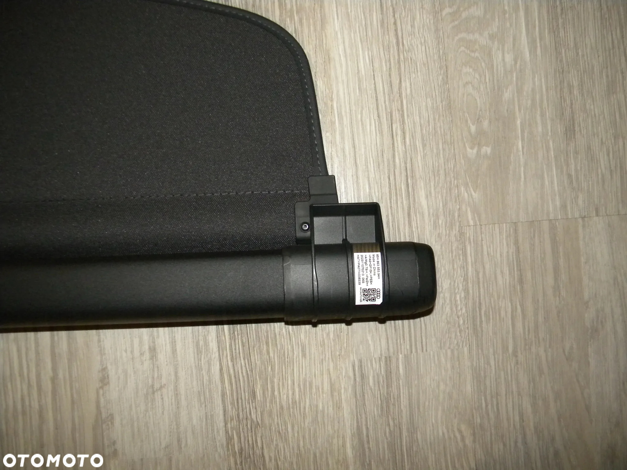 JAK NOWA ROLETA BAGAŻNIKA AUDI Q6 E-TRON CZARNA ORYGINAL 85H FV 24-25r 85H863553 - 8