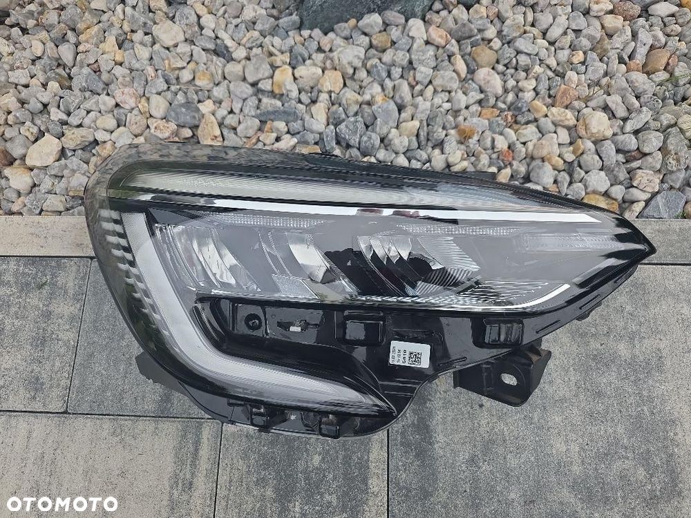 RENAULT CLIO 5 V Lampa prawa Kompletna Full Led 260107933R Długi Led Chrom - 8