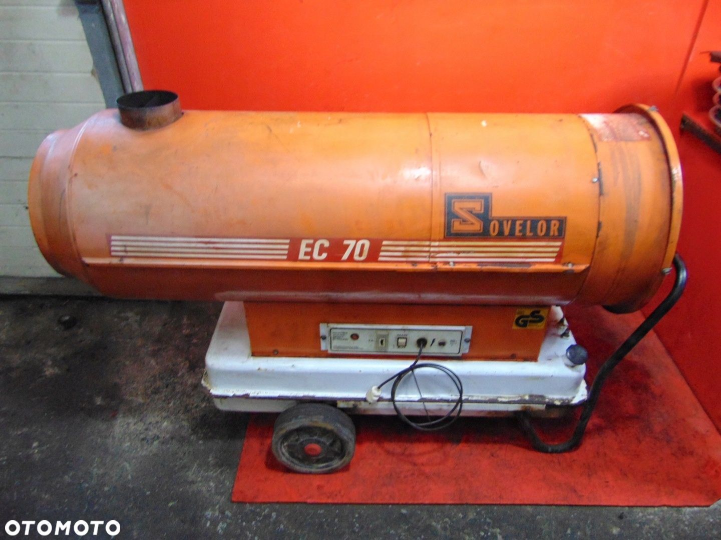 NAGRZEWNICA OLEJOWA SOVELOR EC70 81 KW PO SERWISIE - 1