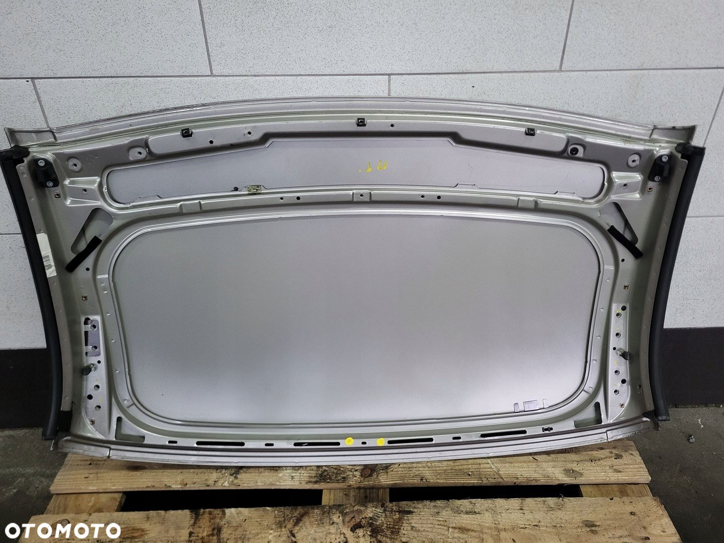 MERCEDES SLK R170 LIFT DACH POKRYWA DACHU 723 CUBANITE SILVER - 11