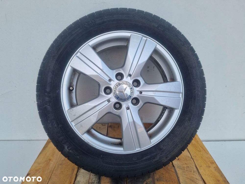 Mercedes W169 FELGA ALUMINIOWA KOŁO ZAPASOWE 205/65 R16 5x112 A1694012202 - 1