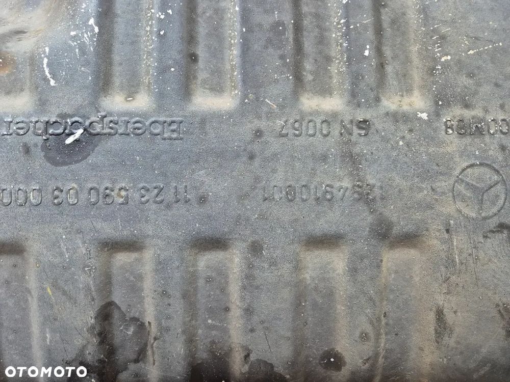 Tłumik końcowy Mercedes SL R 129 - 2