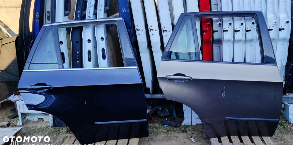 Kompletne Drzwi Tył Tylne Prawe BMW X5 E70
