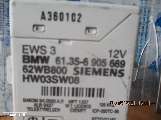 Centralina 7789376 0281010314 61356905669 6135691436 BMW E46 2001 330 D BOSCH - 6