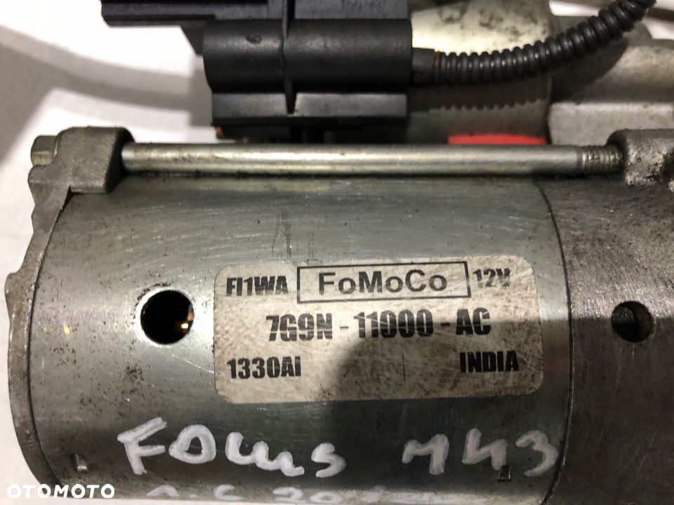 Rozrusznik Ford Focus MK3 1.6 B 7G9N-11000-AC - 2