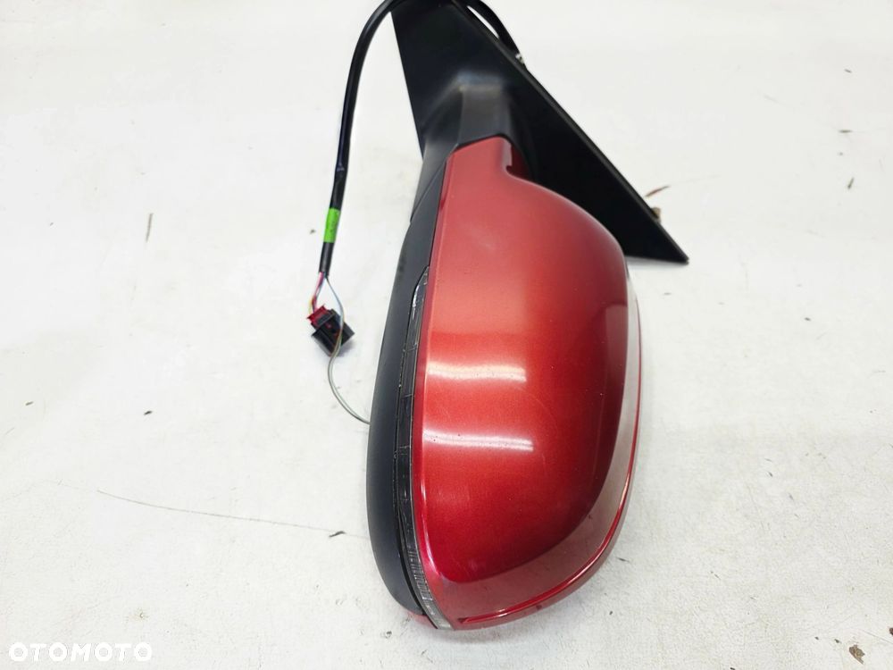 LUSTERKO ZEWNĘTRZNE LEWE AUDI A4 B8 LIFT LY3M 6+2 PIN UK - 8