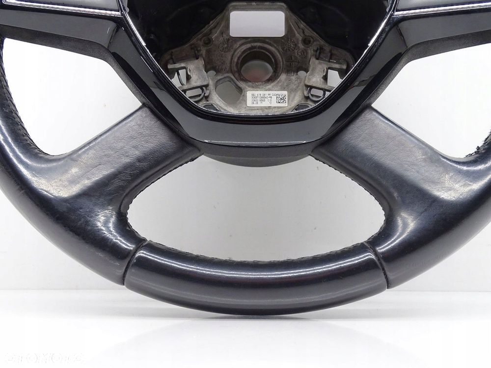 KIEROWNICA SKÓRA SKÓRZANA SKODA OCTAVIA III 5E 5E0419091AA - 5