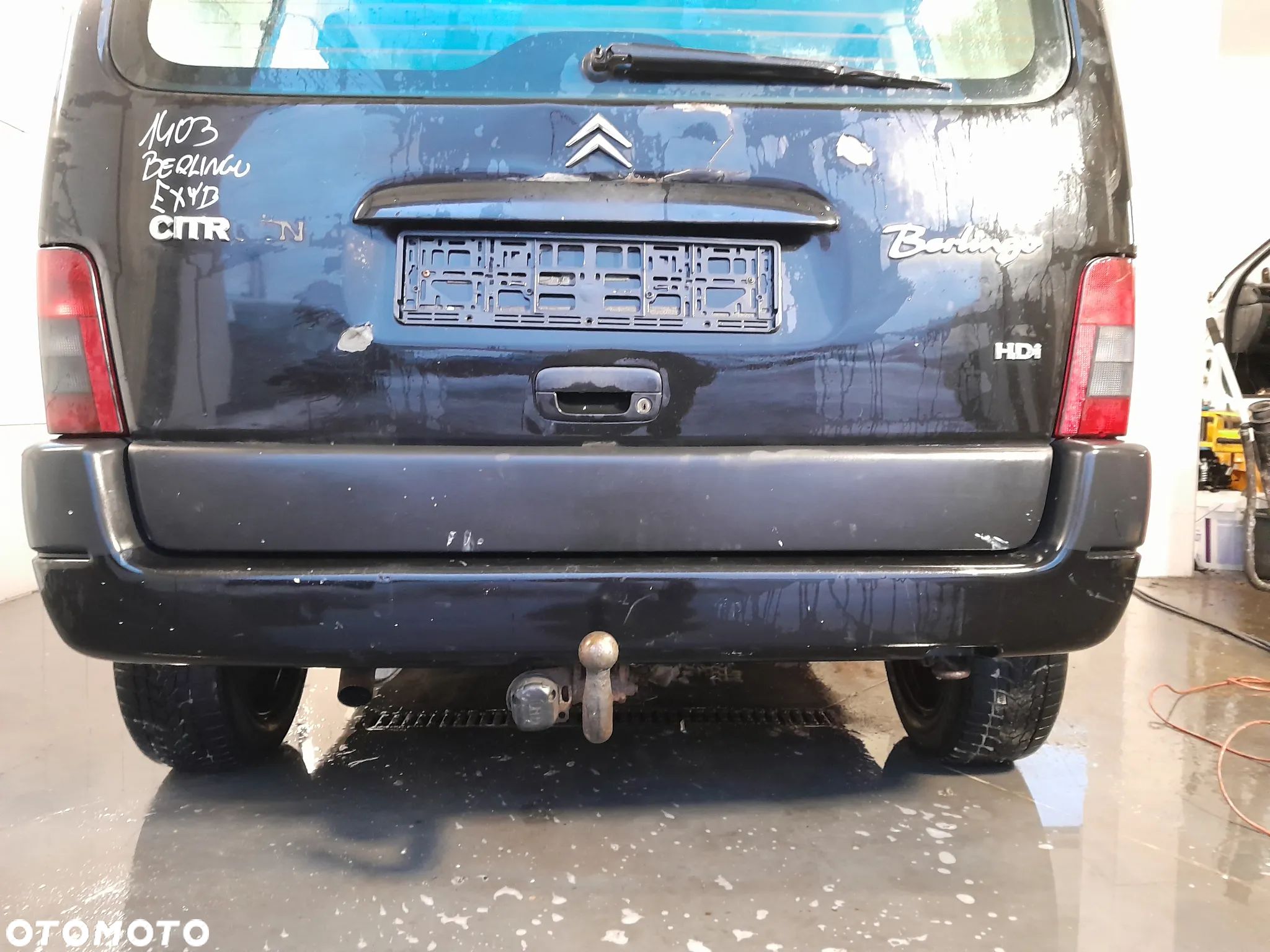 CITROEN BERLINGO I LIFT ZDERZAK TYLNY TYŁ KOLOR: EXYB - 1