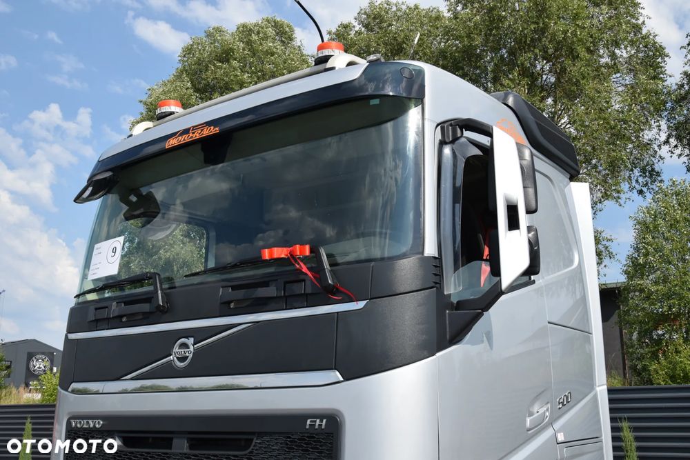 Volvo FH500 / NISKA KABINA / HYDRAULIKA / EURO 6 / ACC / LEDY / ALUFELGI / SERWISOWANY / SPROWADZONY - 11