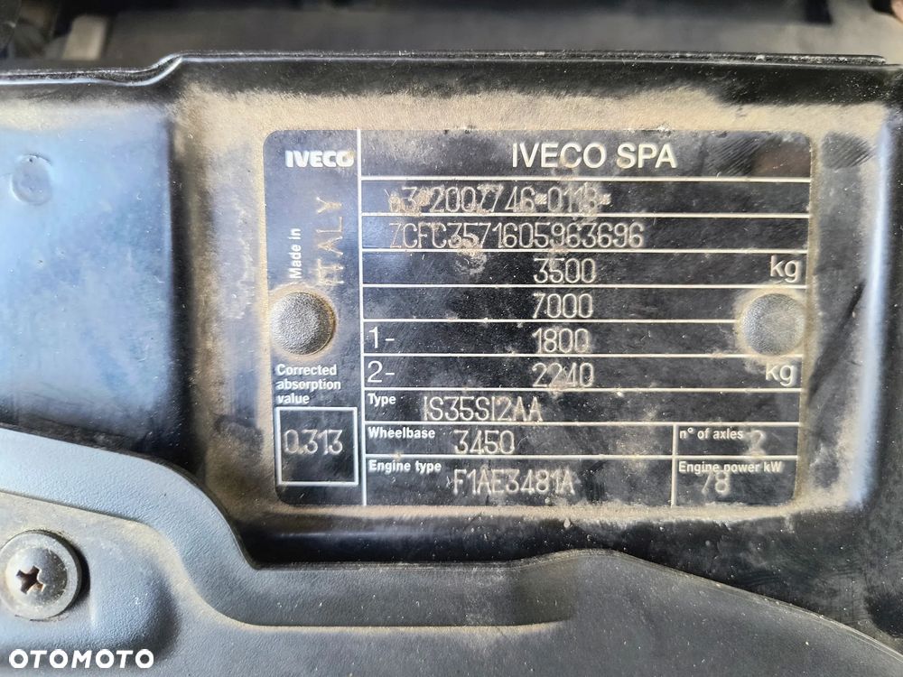 Iveco Daily 35s11 KRÓTKI pocztowy POCZTA UPS DHL SPRINTER 308 FOOD TRUCK Autosklep - 18