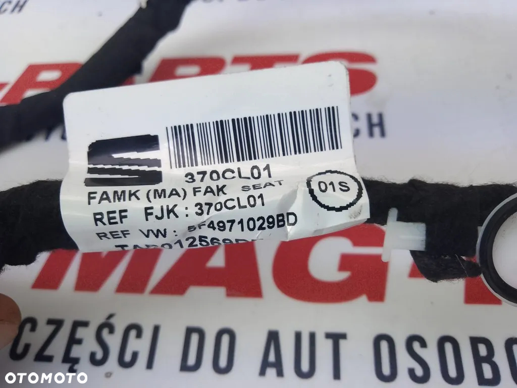 Wiązka Drzwi Przednia Lewa Przód Seat Leon III Lift 18r 5F4971029BD - 6