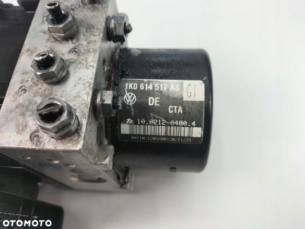 POMPA HAMULCOWA STEROWNIK ABS ESP AUDI SKODA VW 1K0907379AH 1K0614517AS - 3