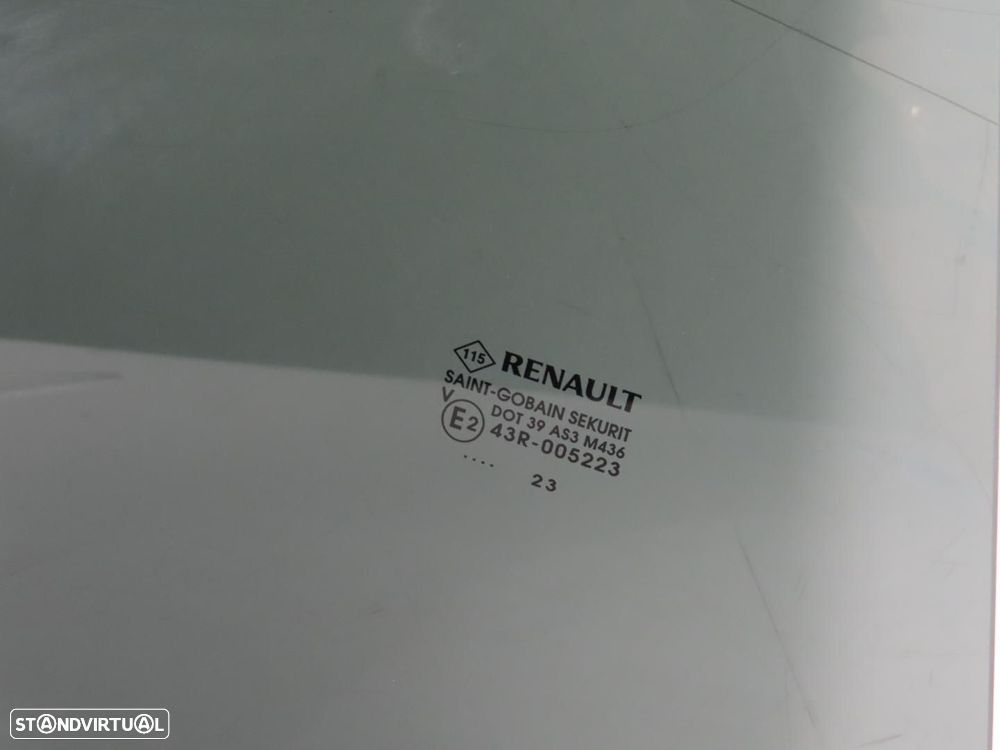 Vidro da porta Escurecido Direito/Trás Usado / Original RENAULT Clio V Hatchback... - 2