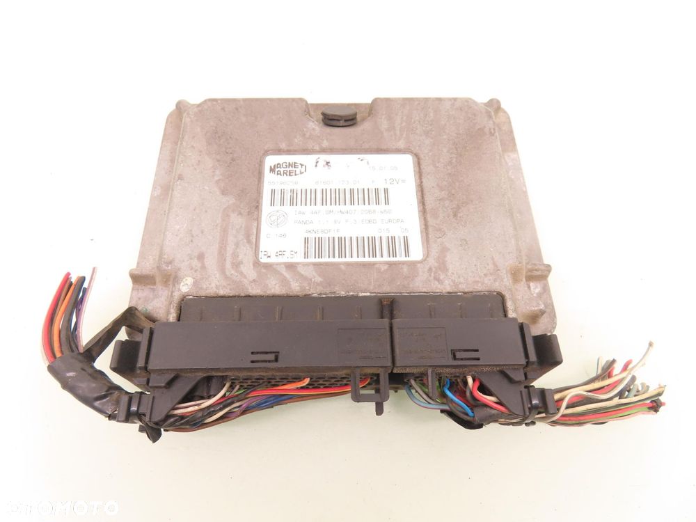 STACYJKA STEROWNIK FIAT PANDA II 1.1 55196259 51740048 S118578010C - 4
