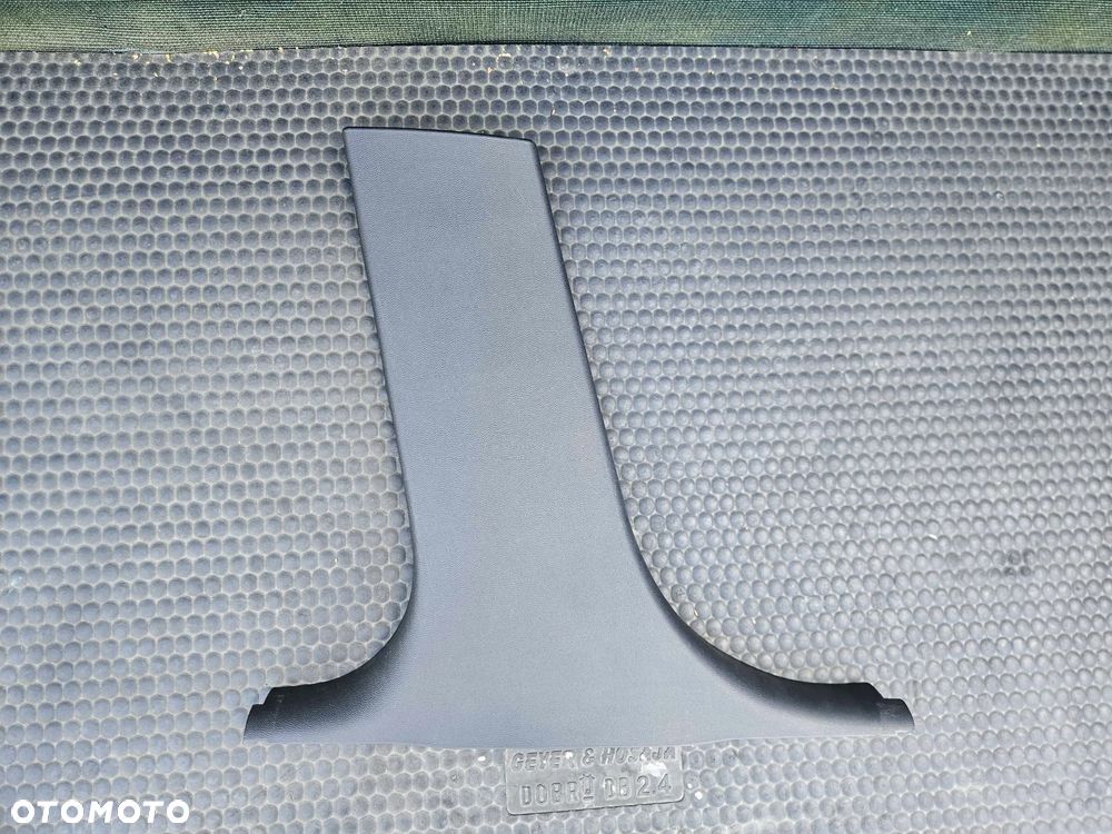 Osłona Słupka Progu Plastik Zaślepka Tapicerka Wnętrza Czarne BMW 3 E90 E91 LCI Lift - 17