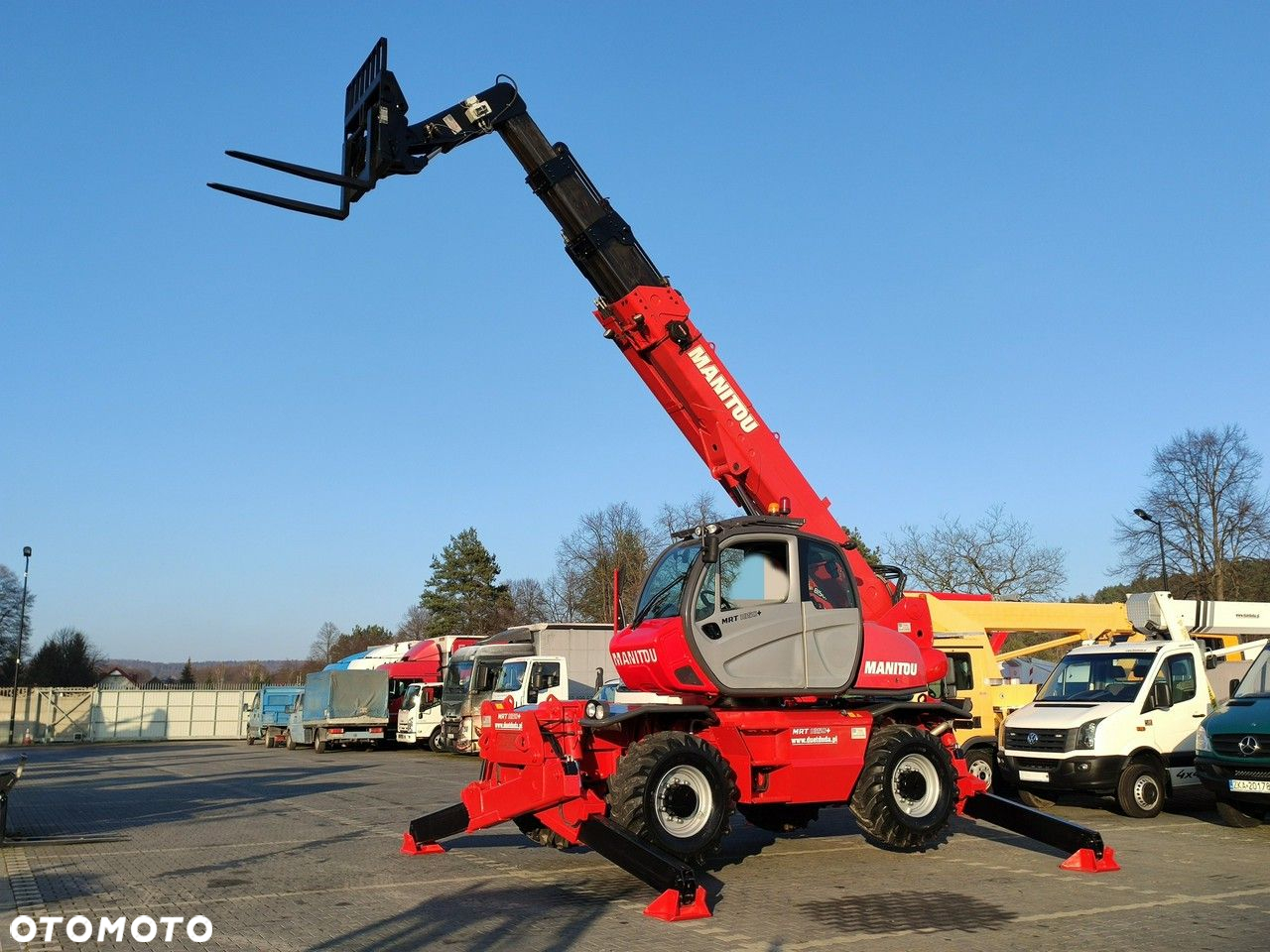 Manitou MRT 1850 ROTO Teleskopowa Obrotowa Zwyżka Dźwig 2150,2140,2540 - 3