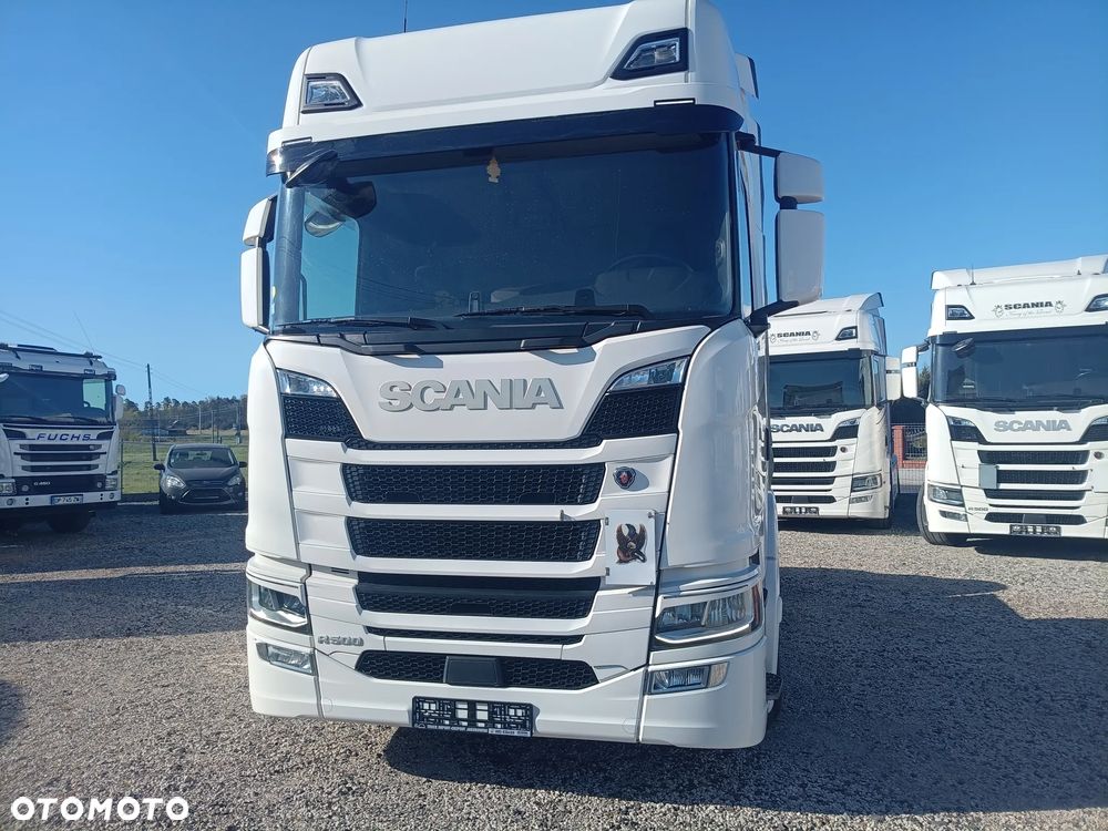 Scania R 500 , Full Led, Klima postojowa, 2 zbiorniki 1200l,Alu Felgi, Serwisowana - 2