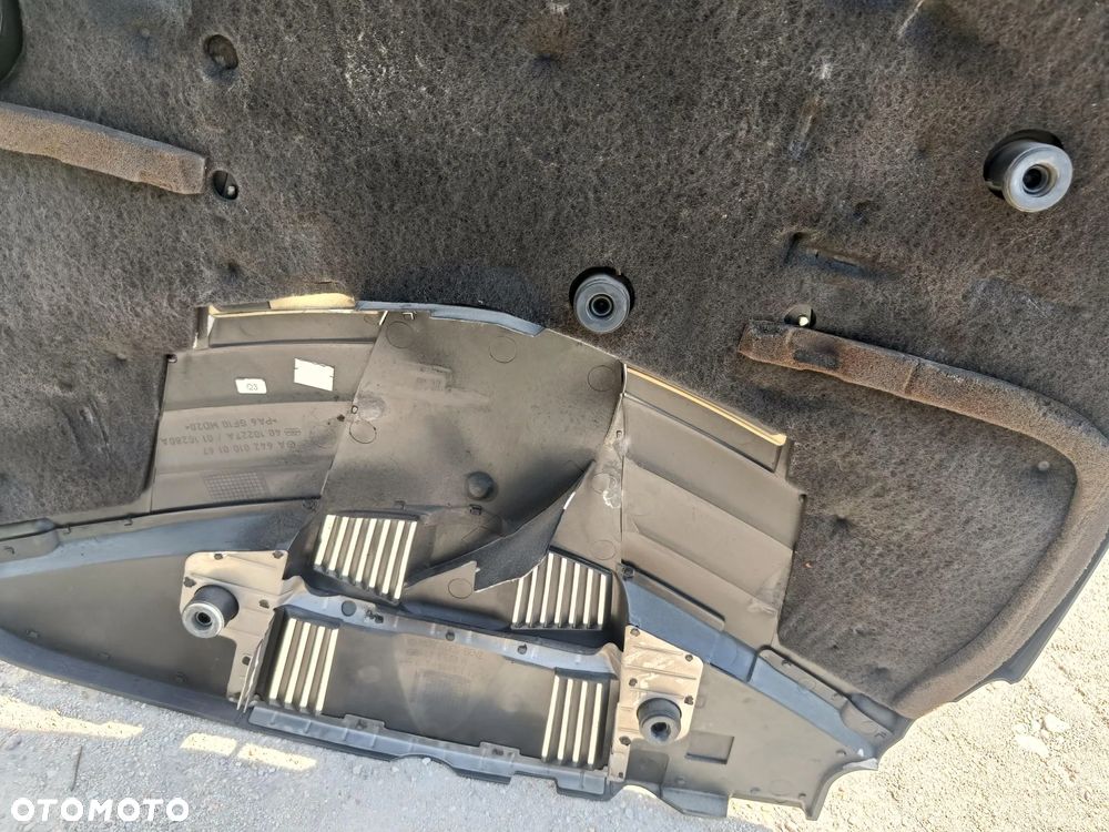 MERCEDES W209 W211 W219 W221 3.0 V6 CDI OM 642 OSŁONA POKRYWA NA SILNIK SILNIKA A6420100167 - 10