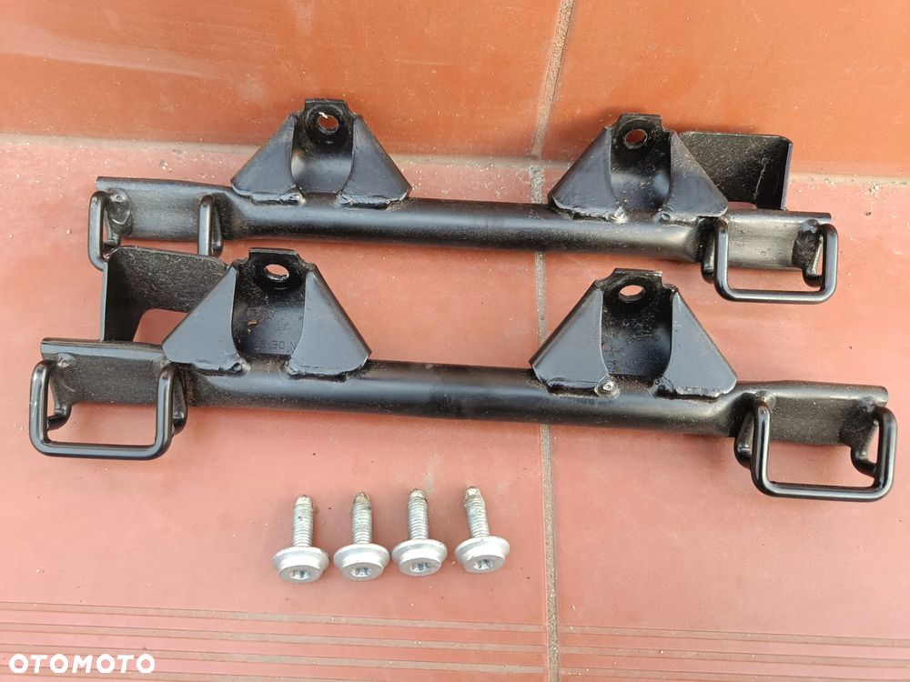 AUDI A4 B6 B7 A6 C6 ISOFIX MOCOWANIE FOTELIKA ORYGINAŁ KOMPLET LEWY PRAWY - 1