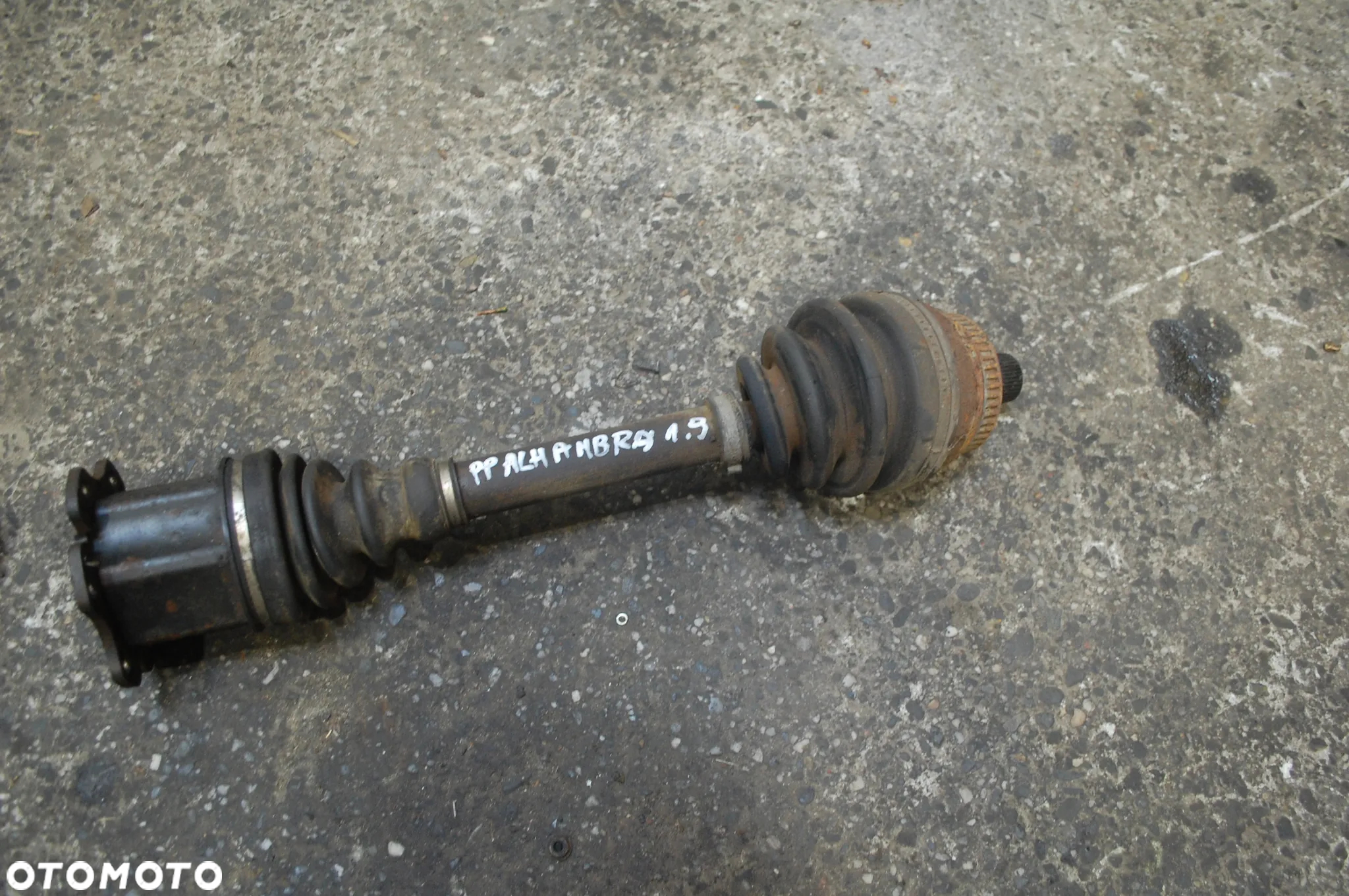 PÓŁOŚ PRAWY LEWY PRZÓD PRZEDNIA VW SHARAN MK I LIFT 2.8 VR6 1.9 TDI SEAT ALHAMBRA - 8