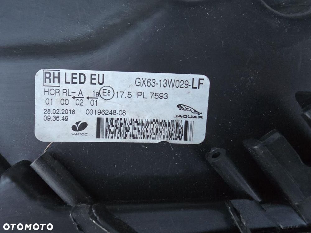 JAGUAR XF F PACE Lampy przód Full Led Technology GX6313W030LH GX6313W029LF - 16