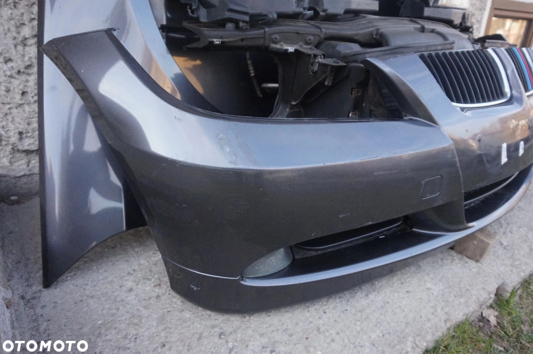 ZDERZAK MASKA BŁOTNIK KOMPLETNY PRZÓD BMW 3 E90 E91 - 3