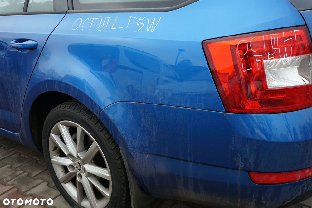 ĆWIARTKA BŁOTNIK TYLNY LEWY OCTAVIA LF5W III 5E5 KOMBI  SKODA 2012-2016 - 1