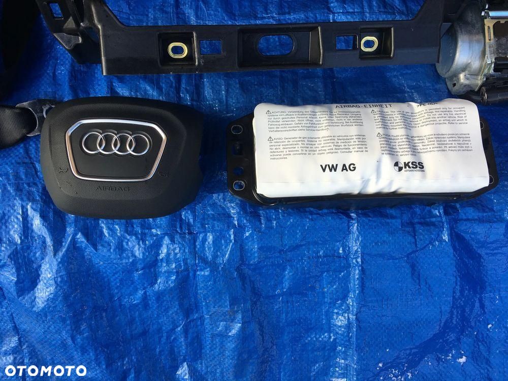 AUDI Q7 4M LIFT 7 OSOBOWA KONSOLA DESKA AIRBAG PASY / HEAD UP / ORYGINAŁ - 3