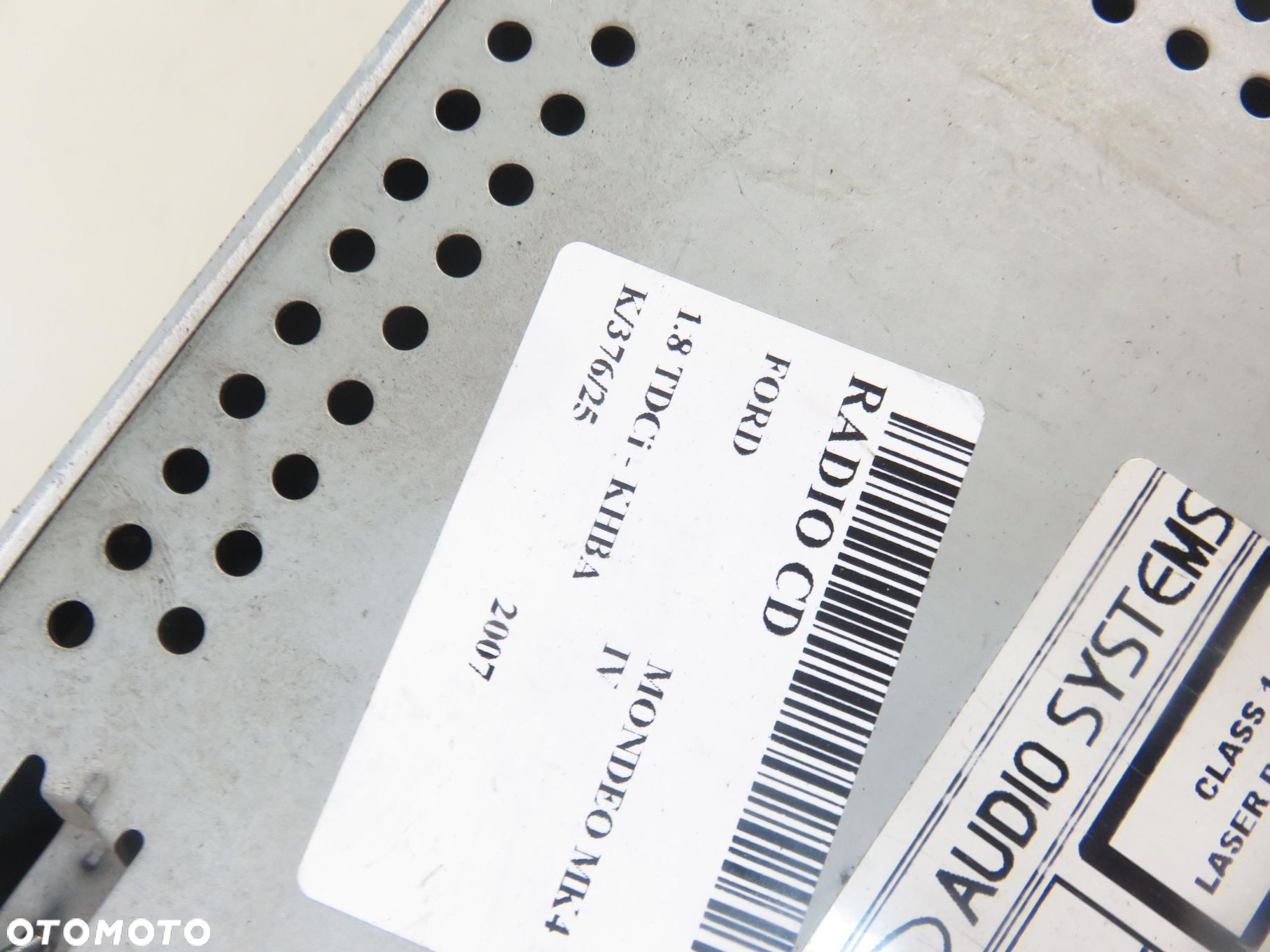 RADIO FORD MONDEO MK4 IV 7S7T18C815AB - 12
