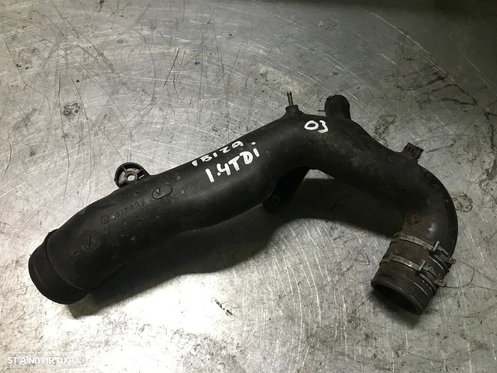 TUBO ADMISSÃO TURBO SEAT IBIZA 6L / VOLKSWAGEN POLO 9N REF. 6Q0129654BD - 1